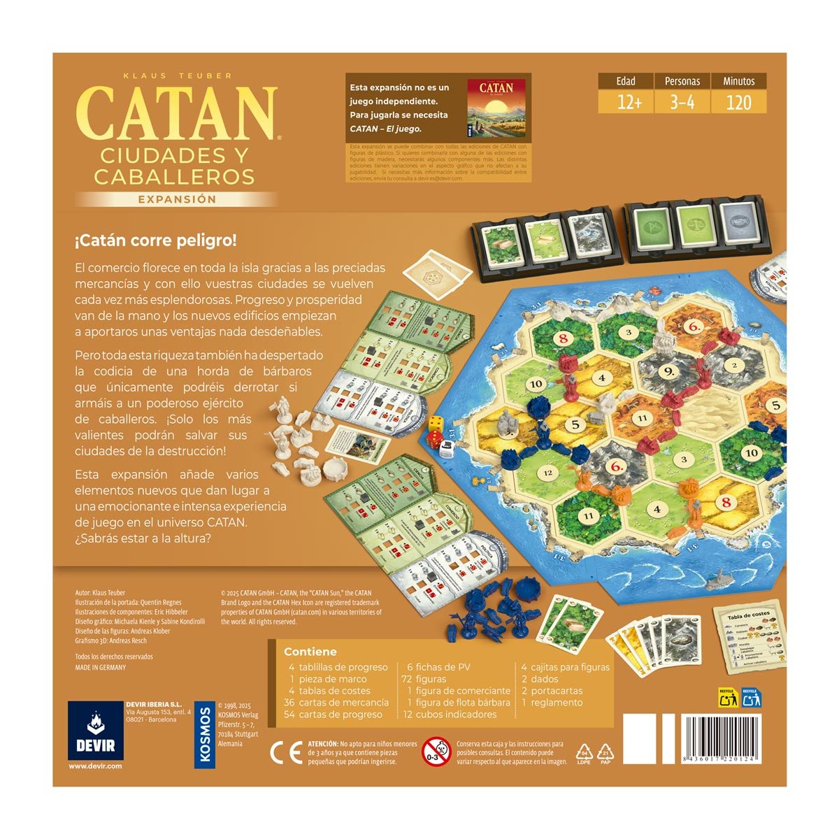 Catan: Ciudades y Caballeros - Spanish - Imagen 2