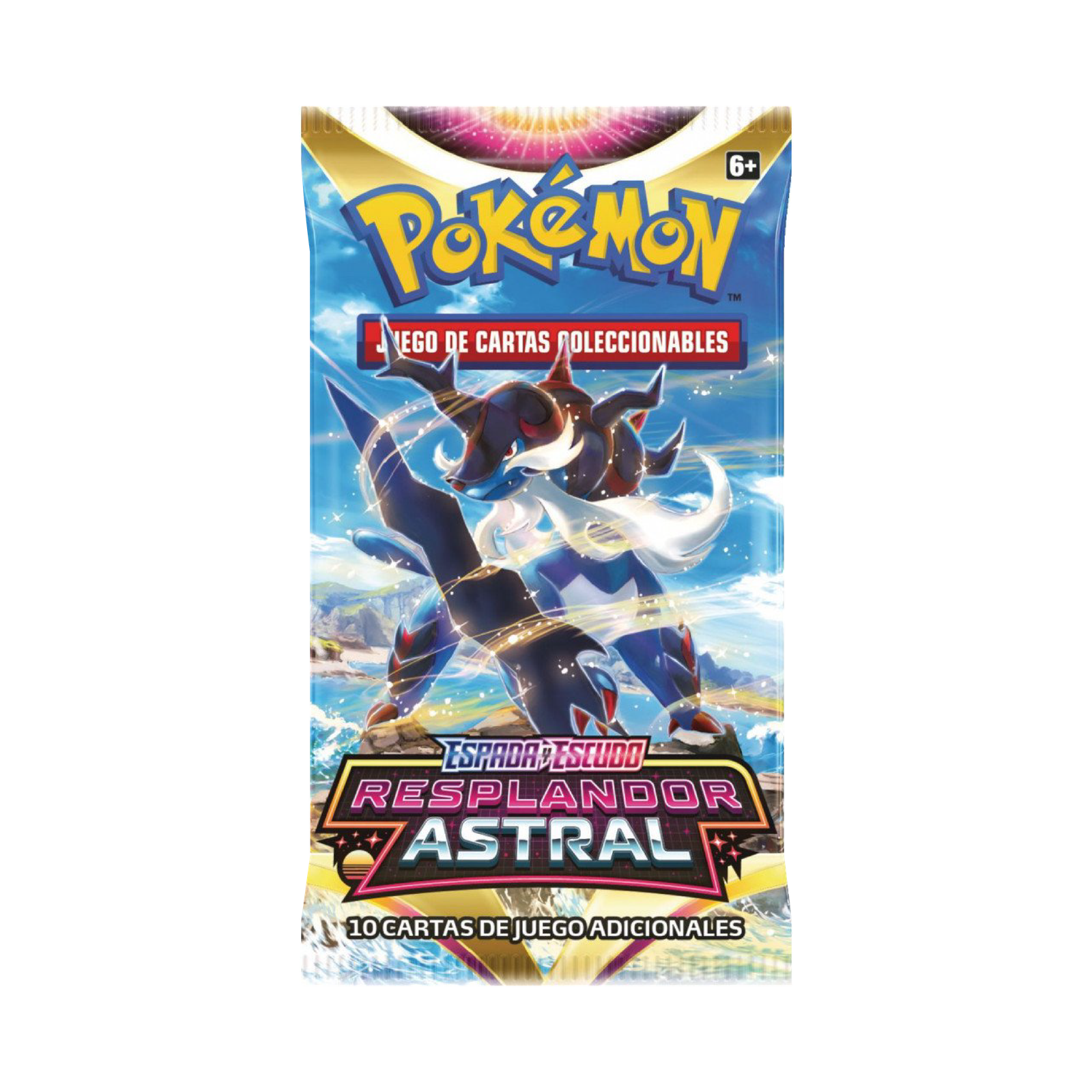 Pokémon TCG: Sword & Shield 10 "Resplandor Astral" - Sobre (Español) - Imagen 2