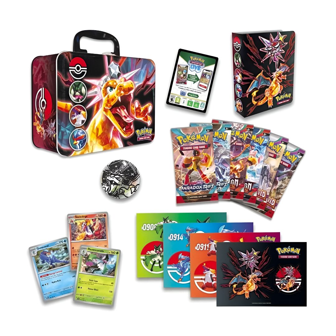 Pokémon TCG: Collector Chest Fall 2023 - Maletín metálico (Español) - Imagen 2