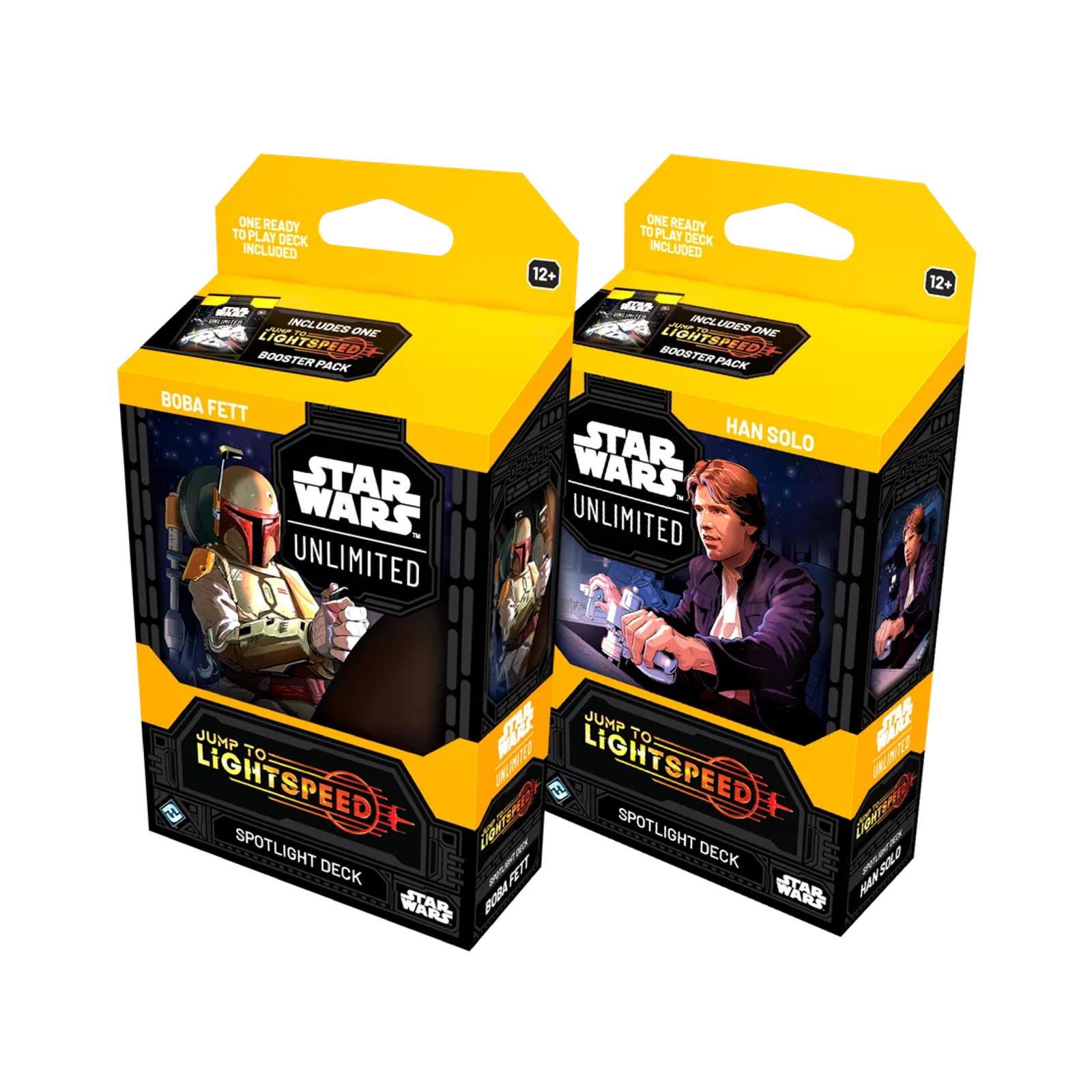 Star Wars Unlimited: Jump to Lightspeed (Han Solo & Boba Fett) - Mazo en Inglés