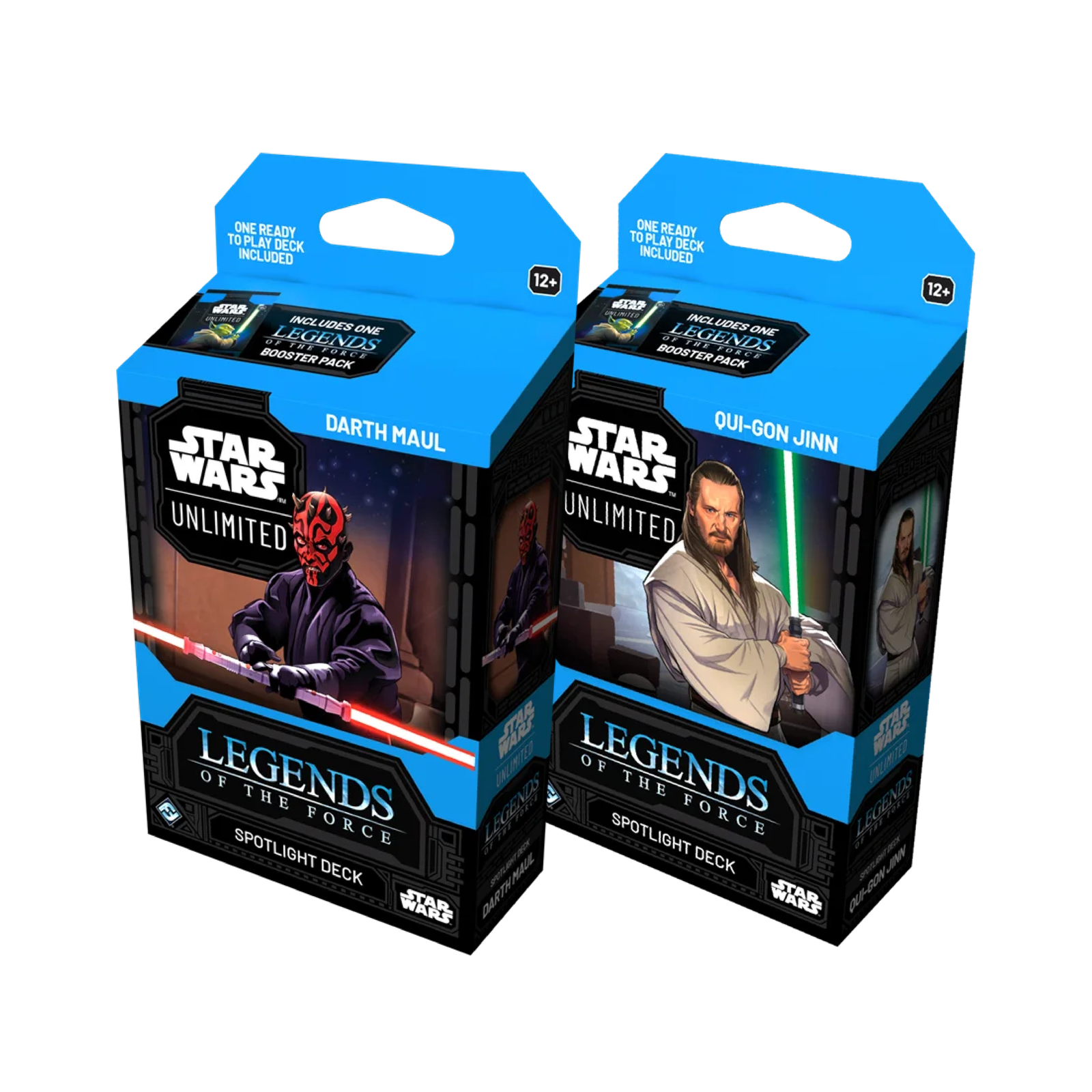 Star Wars Unlimited - Legends of the Force (Darth Maul & Qui-Gon Jinn) - Mazo en Inglés