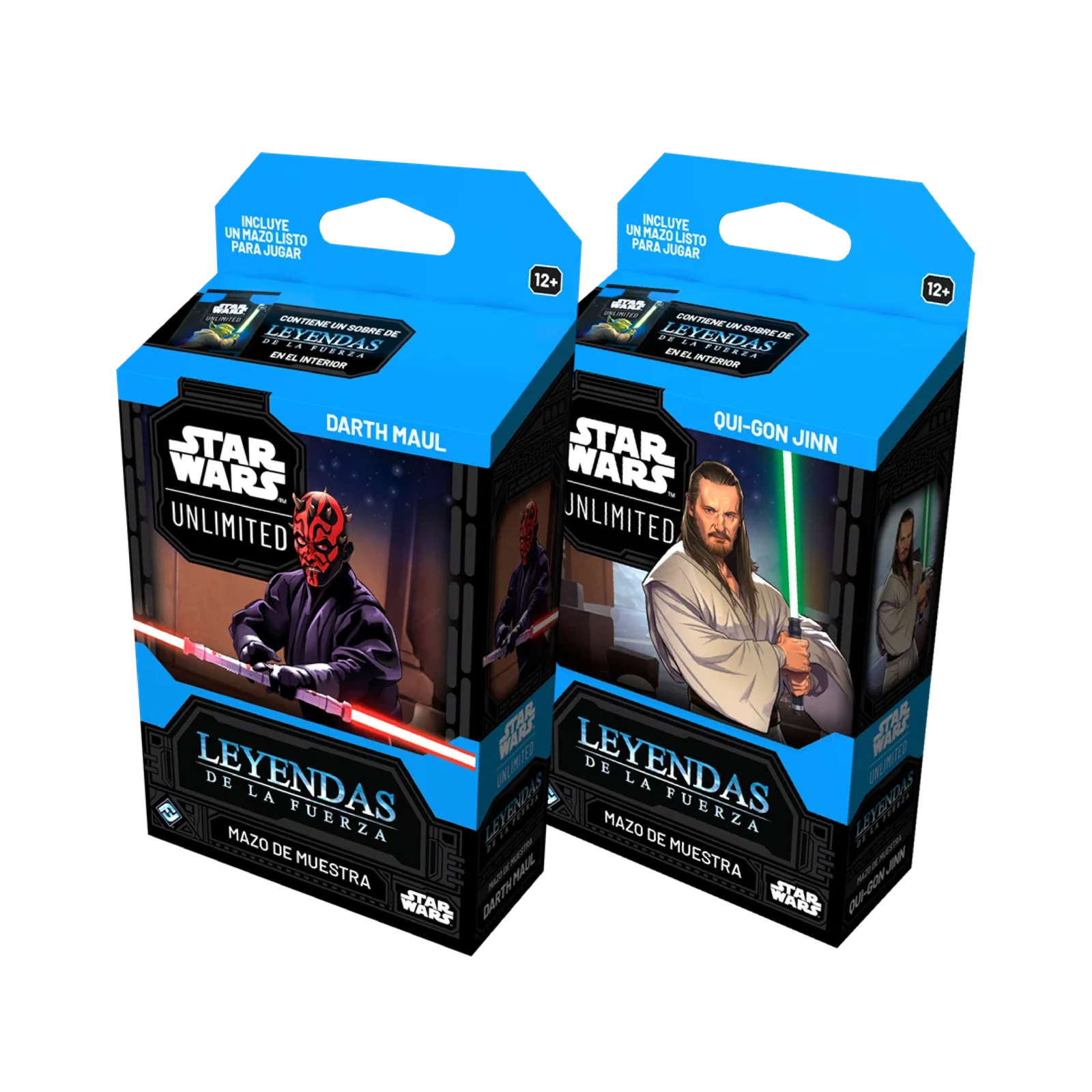 Star Wars Unlimited: Leyendas de la fuerza (Darth Maul & Qui-Gon Jinn) - Mazo