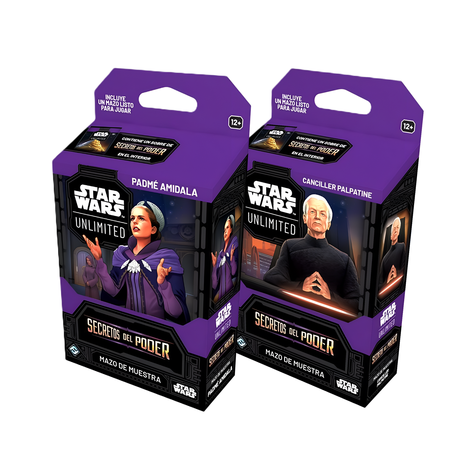 Star Wars Unlimited: Secretos del Poder (Canciller Palpatine & Padmé Amidala) - Mazo