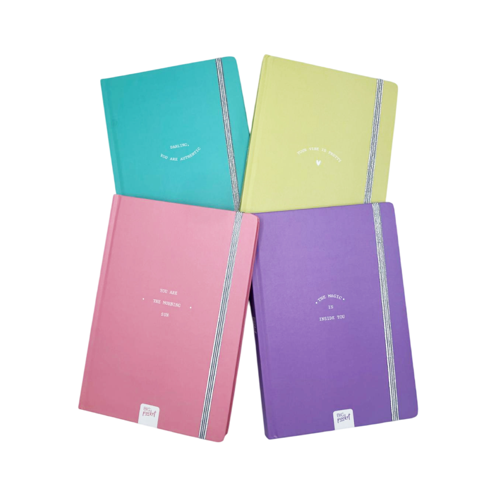 Libreta Pastel Tapa Dura de 15x21 cm