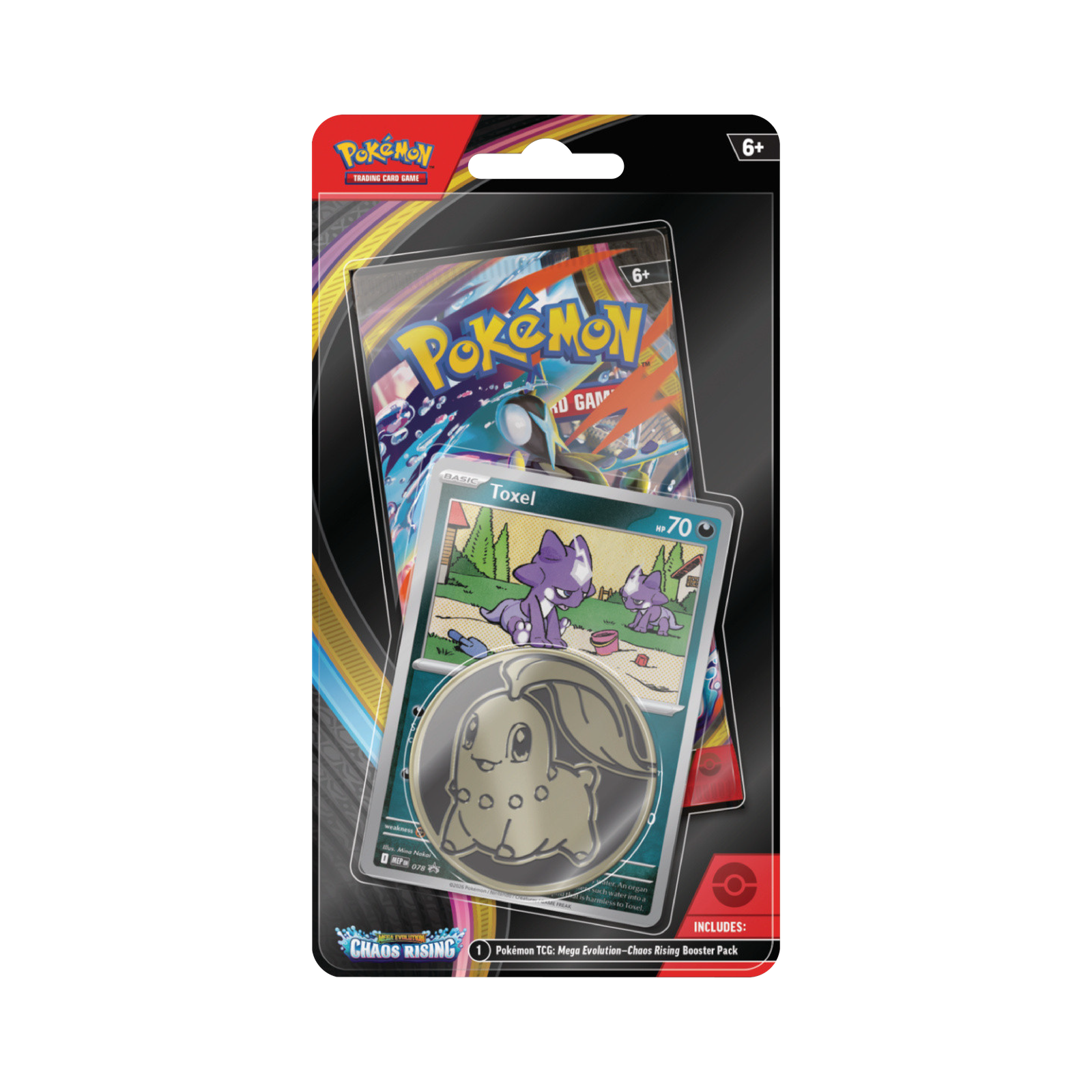 Pokémon TCG: Mega Evolution 4 "Chaos Rising" - Blíster Checklane (Inglés)