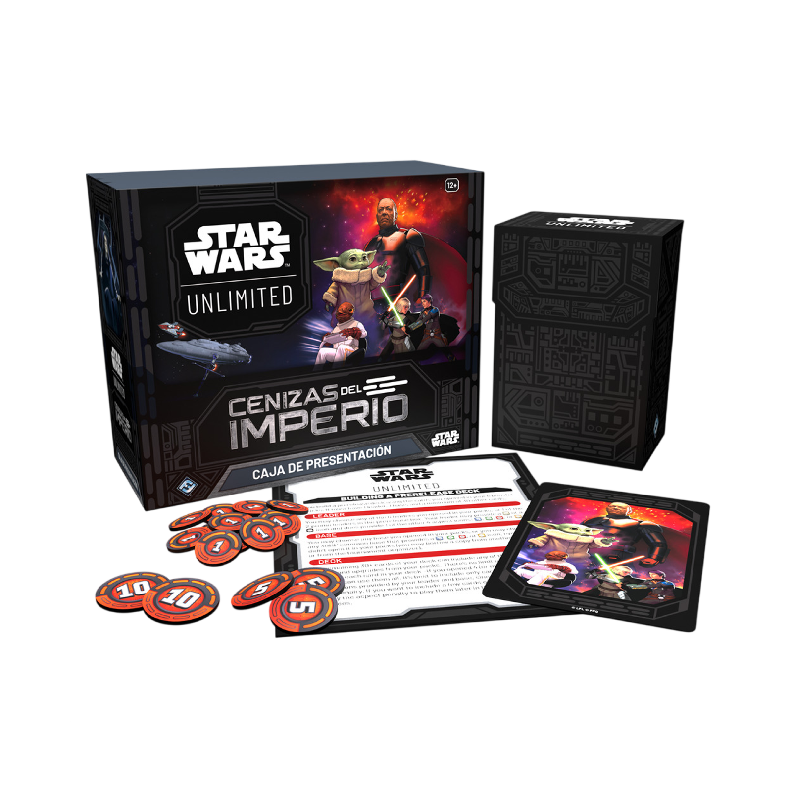 Star Wars Unlimited: Cenizas del Imperio – Prerelease Box - Imagen 2
