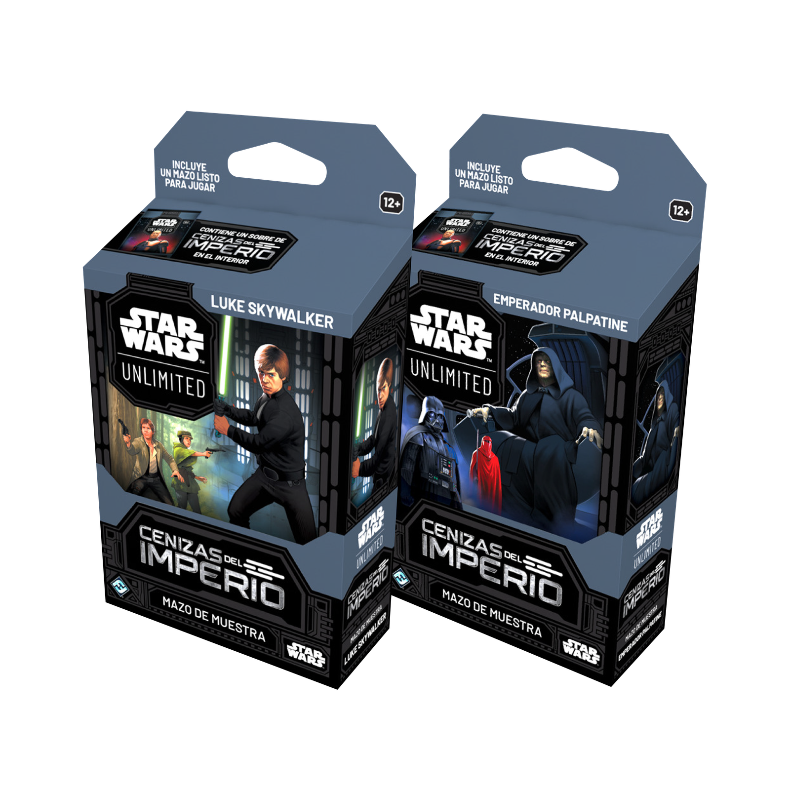 Star Wars Unlimited: Cenizas del Imperio (Luke Skywalker & Emperador Palpatine) – Mazo