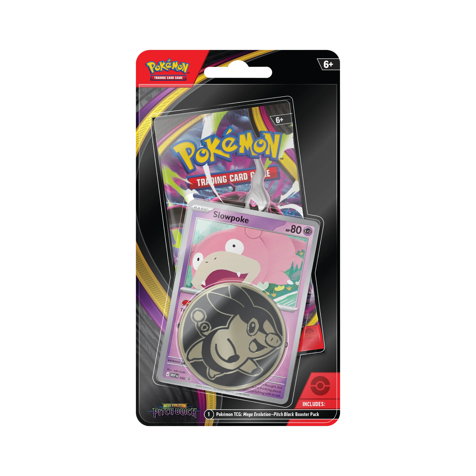 Pokémon TCG: Mega Evolution 5 “Pitch Black” – Blíster Checklane (Inglés)