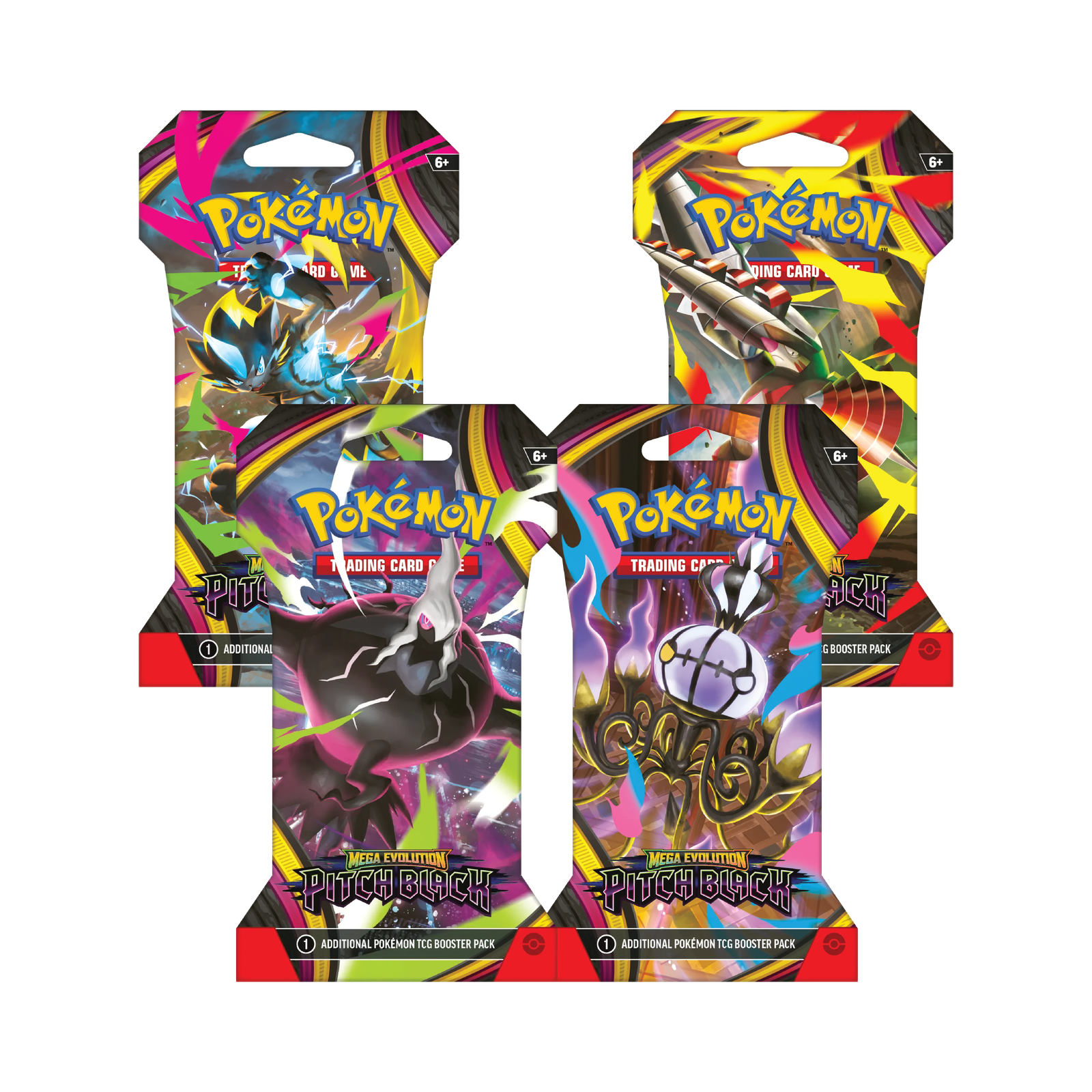 Pokémon TCG: Mega Evolution 5 “Pitch Black” – Sobre Sleeved (Inglés)